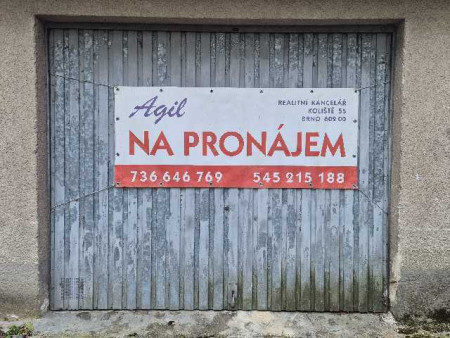 Pronájem garáže v Brně, Štýřicích na ulici Strž